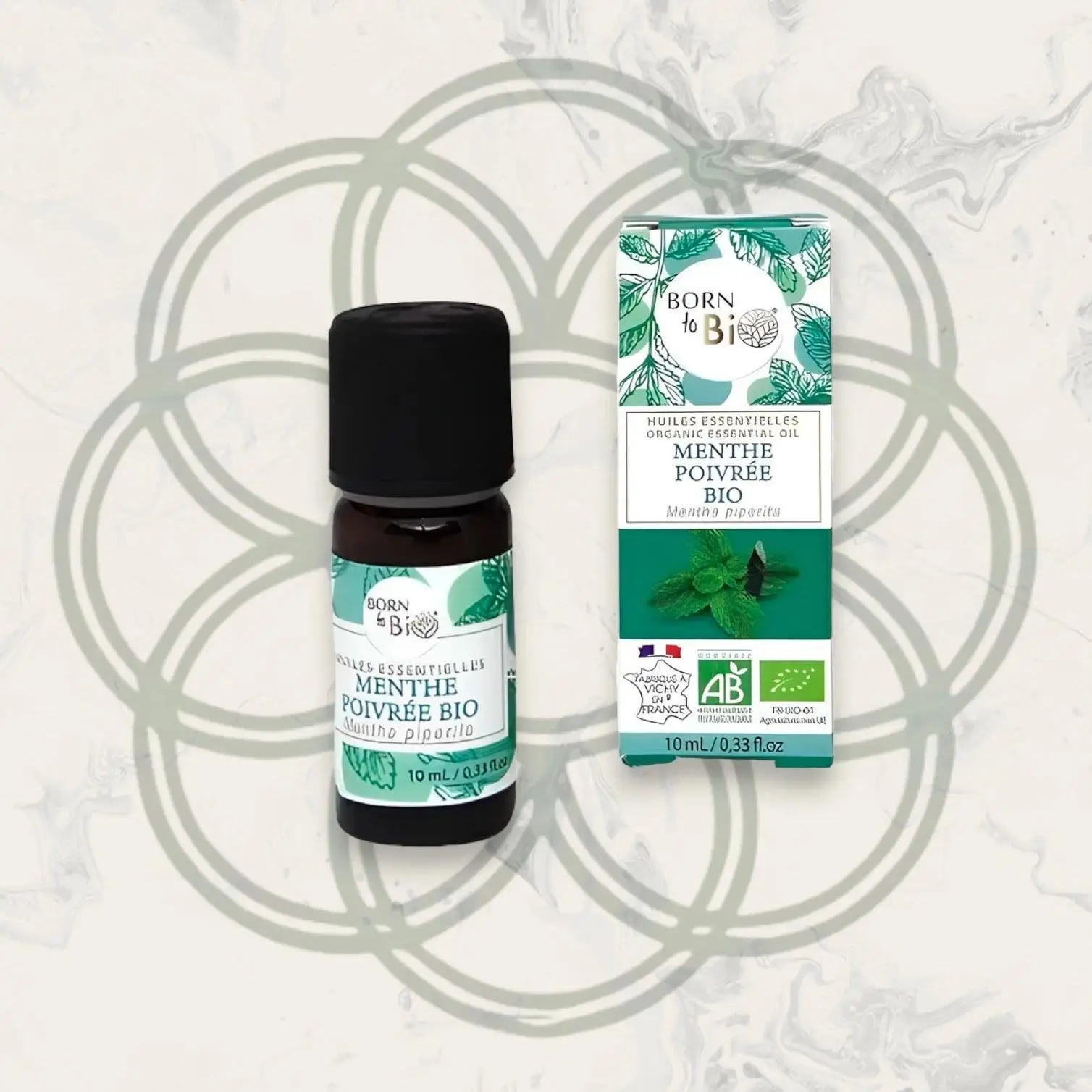 Huile essentielle de menthe poivrée Bio Born to bio