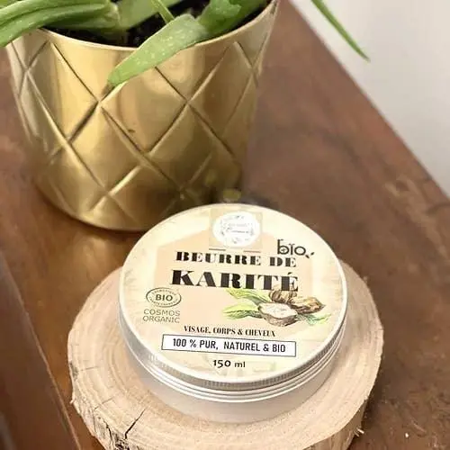 Cocoon Essence beurre de karite vegetal pur bio visage corps cheveux nourrissant Beurre de Karité Bio Cocoon'Essence